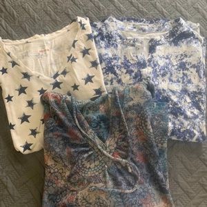 Lot of 3 plus size shirts